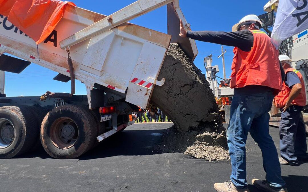 Pese a desafíos, se mantuvo la ejecución de obras en enero