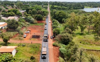 Avanzan trabajos del Plan 1000 en Caazapá y el Este