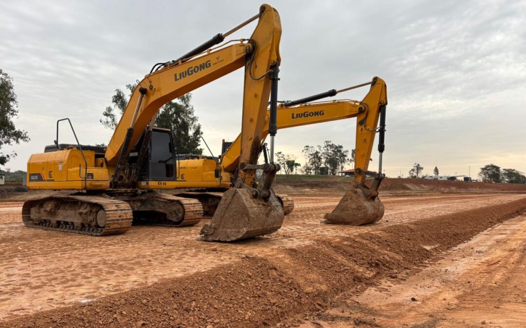 TARGET S.A. entregó excavadoras LiuGong a Vialterra
