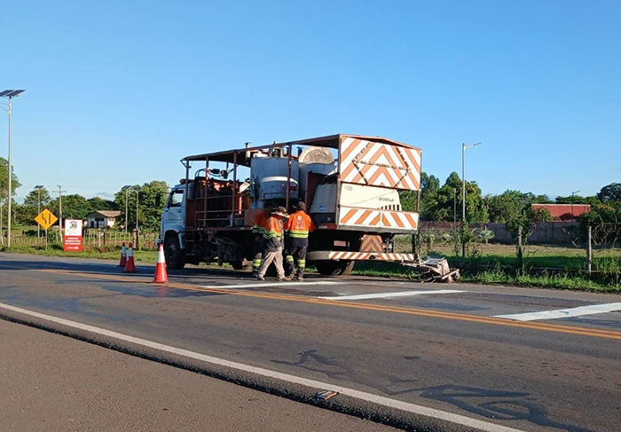 Ruta PY 01: Consorcio Rutas del Mercosur ejecuta intervenciones de señalización