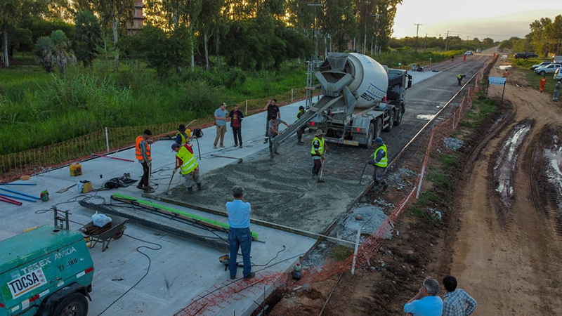 Consorcio TEC progresa con obras en la Ruta PY 12 