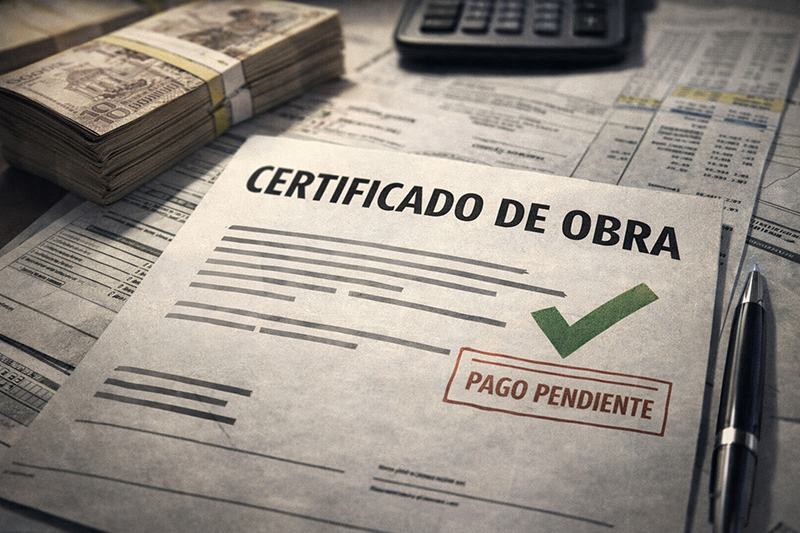 Constructoras guardan reglamentación del factoraje