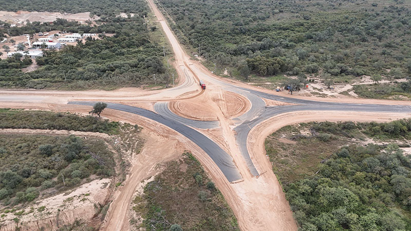 CDD impulsa el avance sostenido del Lote 3 de la ruta PY15 en el Chaco