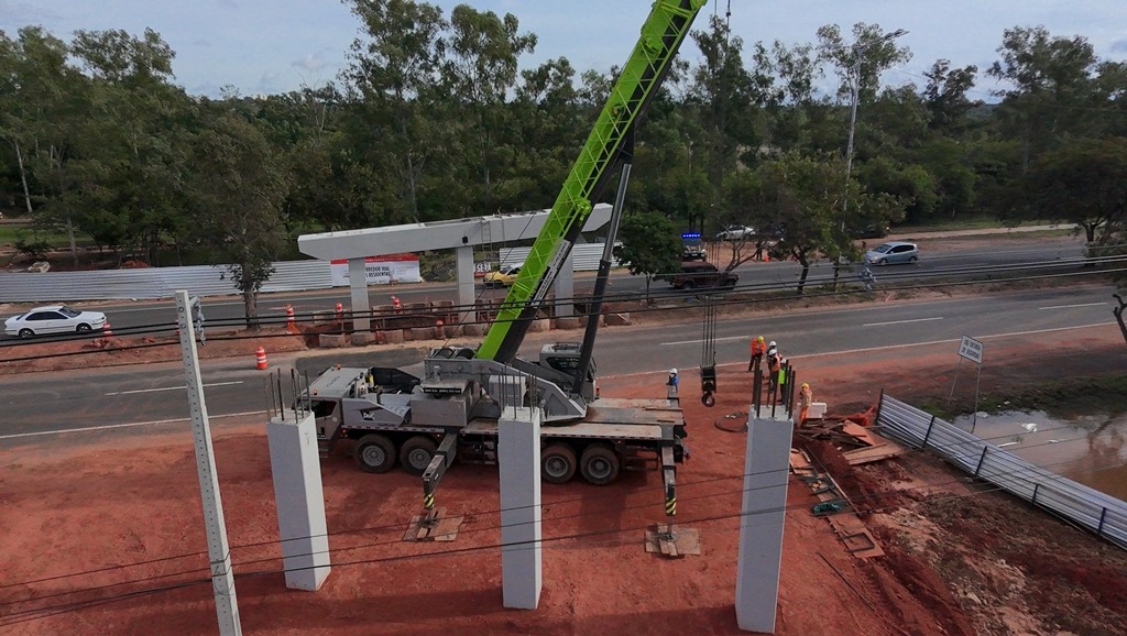Avanzan las obras de drenaje en la ampliación de Tape Tuja