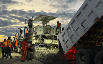 La primera ruta de hormigón PY05 ya avanza en un 38% en el Lote A