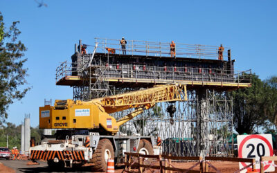 Megaviaducto de Luque ejecuta hormigonado de primer dintel