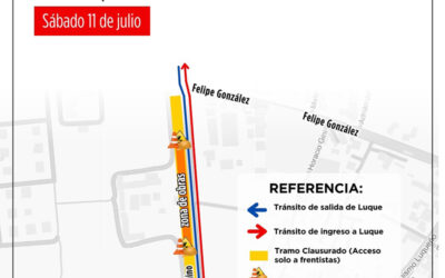 Intervendrán el futuro Corredor Vial Las Residentas este fin de semana