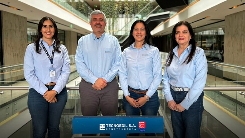 Tecnoedil obtiene certificación internacional para gestión de proyectos