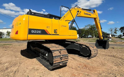 TARGET S.A. entrega una nueva excavadora LiuGong 922E